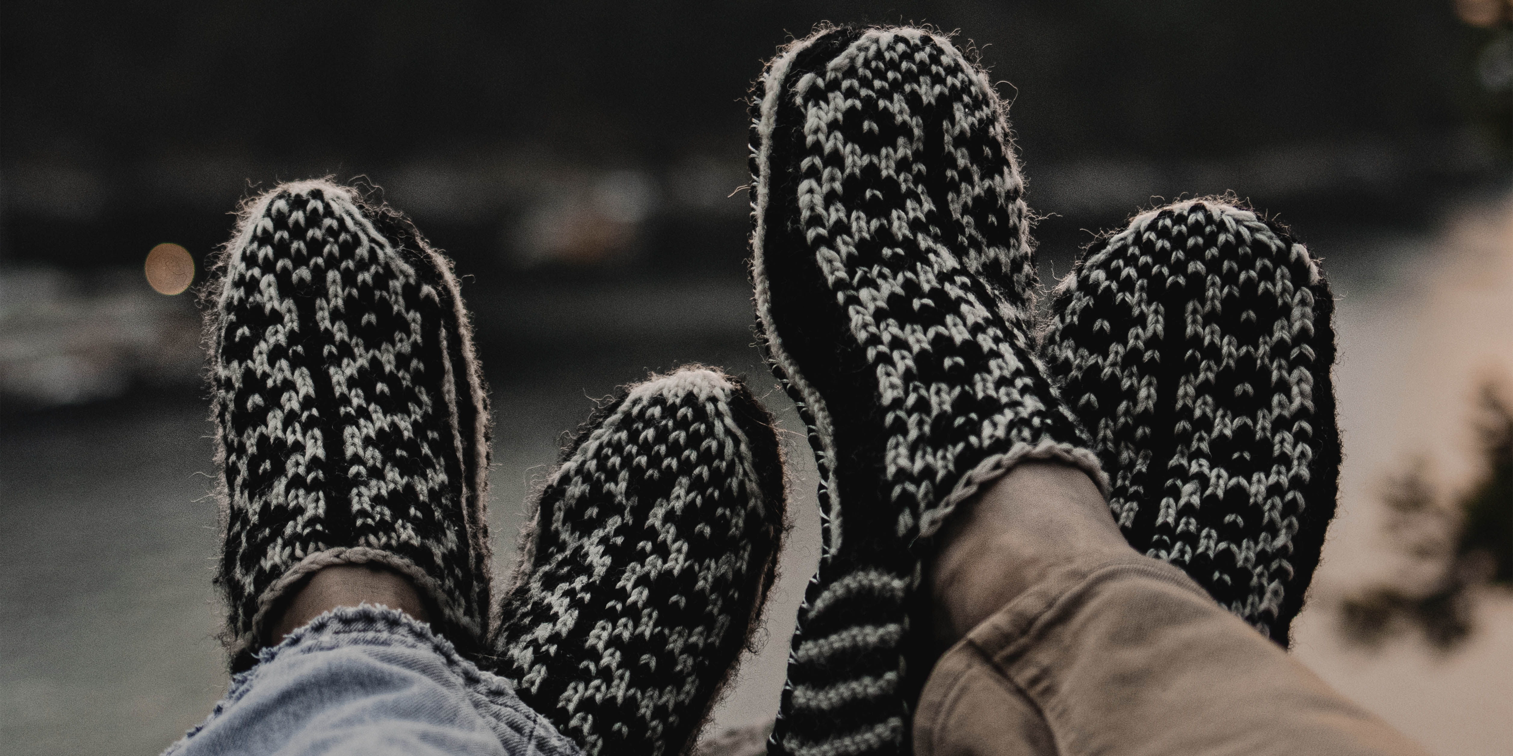 Hand Knit Wool Slipper Socks in Australia and New Zealand – Tibetan Socks  Australia