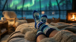 Wool Slipper Socks Lapland Finland