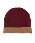 Burgundy/Tan