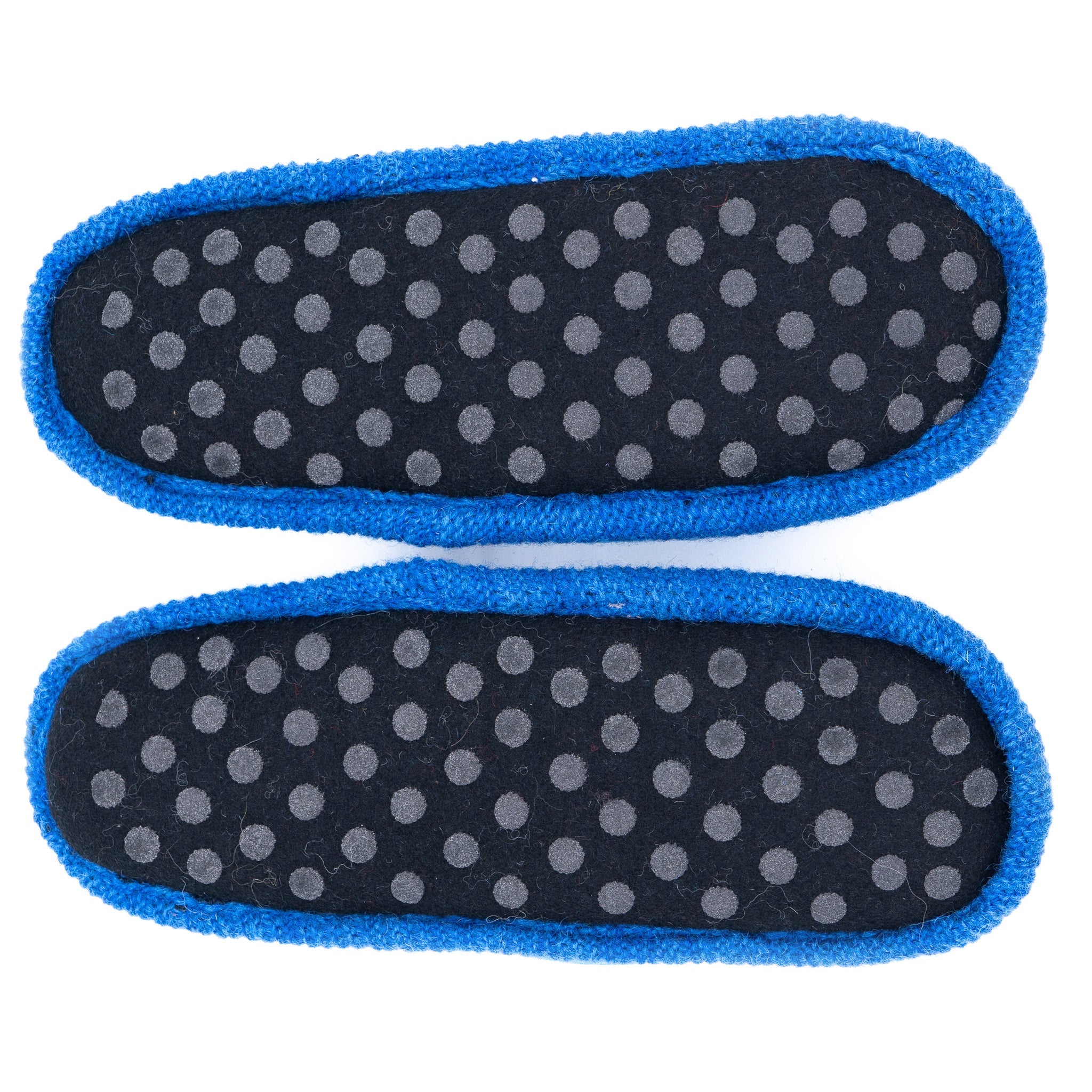 Wool Felt House Slippers With Non Slip Soles